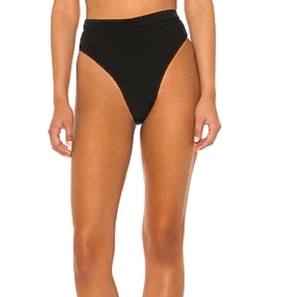 Lovers and Friends The Camille High Waist Bottom in Black NWT